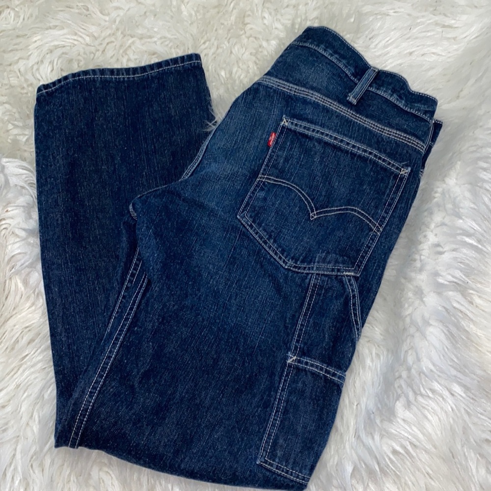 Excellent Levi’s painters pants jeans sz 34x32
